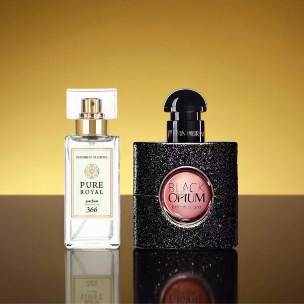 FM pure royal perfume #366 smells like YSL BlackOpium